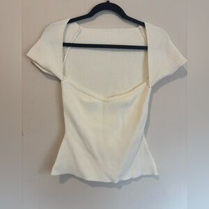 Elegant Cream Women's Blouse